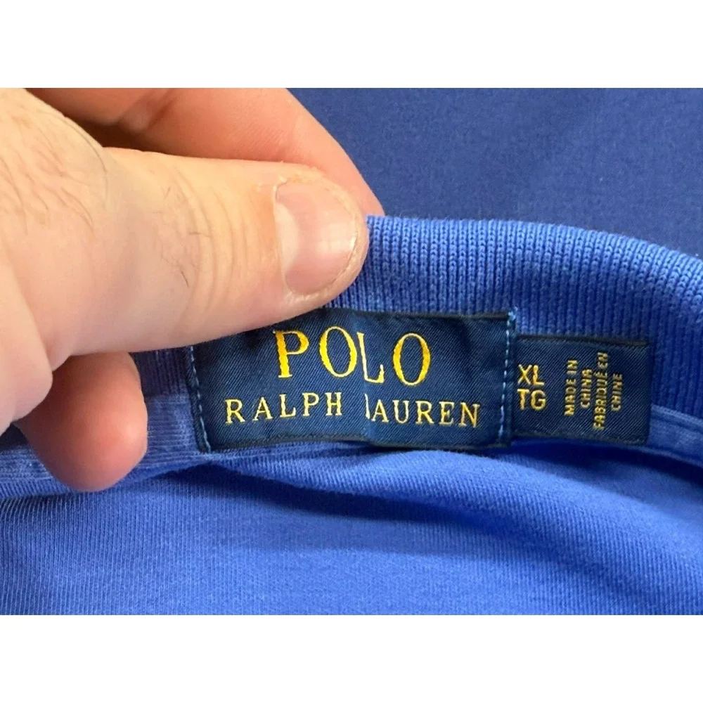 Polo Ralph Lauren Polo Shirt Classic Shirt Blue‎ Small Pony XL
